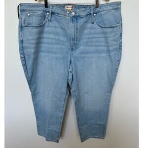 Madewell The Perfect Vintage Jeans Delora Light Wash Women Plus Size 28 NWT